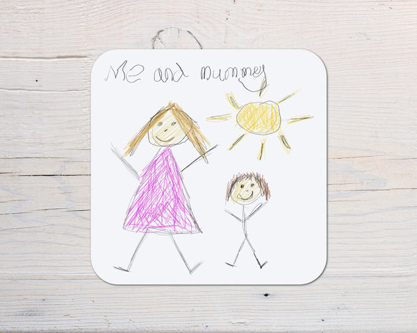 Your Photo on a Coaster Gift: any photo, wording, logo - Rainbowprint.uk