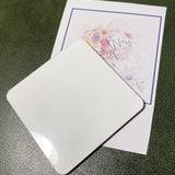 Your Photo on a Coaster Gift: any photo, wording, logo - Rainbowprint.uk