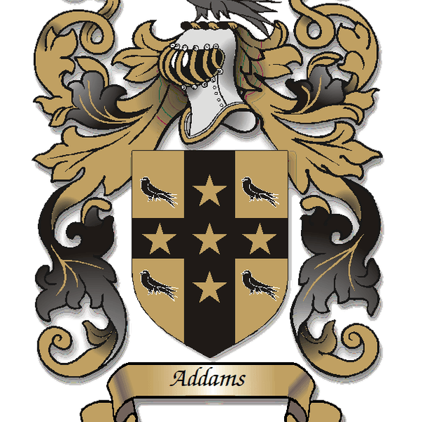 Heraldry/Genealogy/Family Crest/Family Name/Coat of Arms/Surname Canvas Effect A4 Wall Print - Rainbowprint.uk
