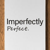 Imperfectly Perfect A4 Personalised Wall Print - rainbowprintshop