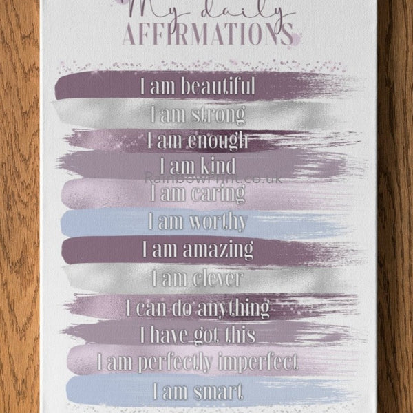 Make-Up Effect Motivational Personalised A4 Wall Print - rainbowprintshop